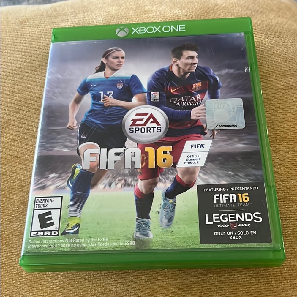 Green Xbox One Game Cases with Dynamic Sports Design